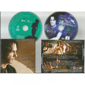 SPRINGFIELD, RICK - Venus In Overdrive (CD + Live DVD, 16page booklet with lyrics) - 2CD - CD - Album