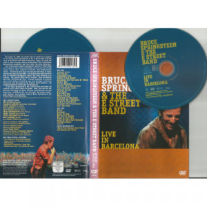 SPRINGSTEEN, BRUCE & THE E-STREET BAND - Live In Barcelona 16.10.2002 + bonus documentary (2DVD-set, 180 min, PAL, Dolby  - DVD - DVD