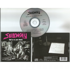SUBWAY - Hold On To Your Dream (12page booklet with lyrics) - CD - CD - Album