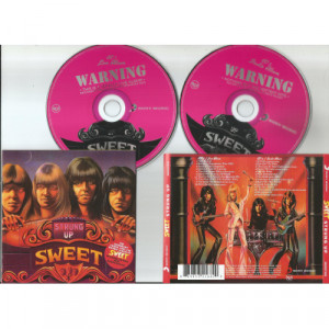 SWEET, THE - Strung Up (studio + live album, jewel case edition, 8page booklet) - 2CD - CD - Album