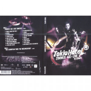 TOKIO HOTEL - Zimmer 483 Live In Concert/ 483 European Tour - the Documentary (GOLD disc, two  - DVD - DVD