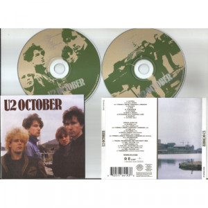 U2 - October  (2CD-set 2008 remastered edition, 16page booklet with lyrics) - 2CD - CD - Album