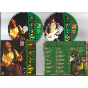 URIAH HEEP - HTV Music History (34tracks compilation, picture discs, 8pages booklet) - 2CD - CD - Album