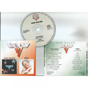 VAN HALEN - Van Halen/ 1984 (2 on 1CD) - CD - CD - Album