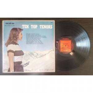 VARIOUS ARTISTS - TEN TOP TENORS (release from 1957, flipside sleeve) - LP - Vinyl - LP