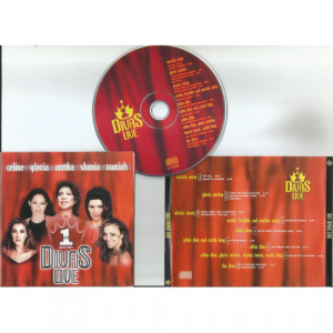 VARIOUS ARTISTS - VH-1 Divas live (Mariah Carey, Gloria Estefan, Shania Twain, Cline Dion) - CD - CD - Album