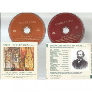 Verdi, Giuseppe - Don Carlos (Renata Tebaldi, Nicolai Ghialirov, Carlo Bergioni, Dietrich Fischer- - CD - Album