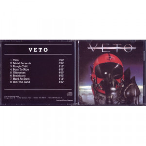 VETO - Veto (8page booklet with lyrics) - CD - CD - Album