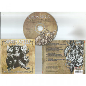 VIRGIN STEELE - THE BLACK LIGHT BACCHANALIA (16page booklet with lyrics) - CD - CD - Album