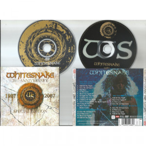 WHITESNAKE - Whitesnake 1987 (CD+DVD, jewel case edition, 20th Anniversary Special Edition, 8 - CD - Album