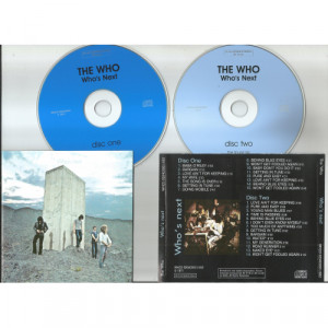 WHO, THE - Who's Next (Original album + New York Record Plant Session)(2CD-Set) - 2CD - CD - Album