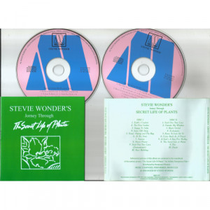WONDER, STEVIE - Stevie Wonder's Journey ThroughThe Secret Life Of Plants (12page booklet with ly - CD - Album