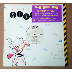 YES - Rhythm Of Love (Dance To The Rhythm)/(Move To The Rhythm)/(The Rhythm Of Dub)(PR - Vinyl - 12" 