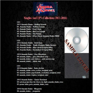 Ananda Shake - Singles And EP's Collection 2011-2016+Download - CD - 3CD