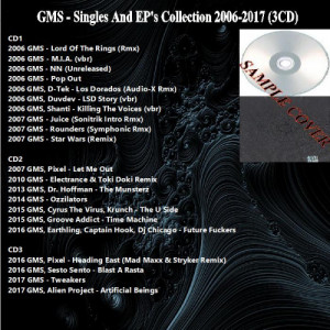 GMS - Singles And EP's Collection 2006-2017+Download - CD - 3CD