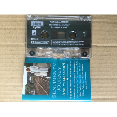 Ann Williamson - Sentimental Journey - Tape - Cassete
