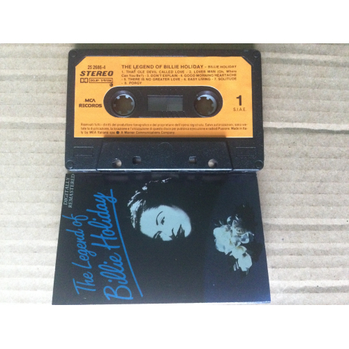 Billie Holiday - The Legend Of Billie Holiday - Tape - Cassete