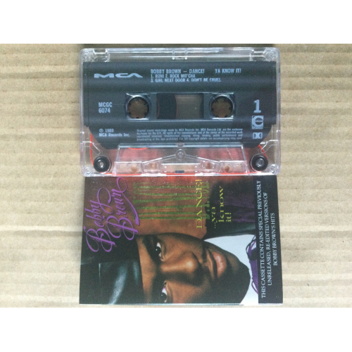 Bobby Brown - Dance!...Ya Know It! - Tape - Cassete