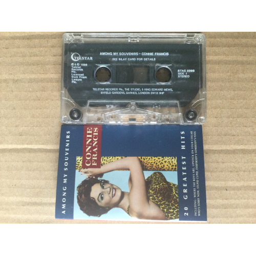 Connie Francis - Among My Souvenirs - Tape - Cassete