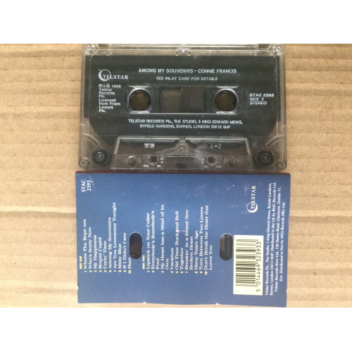 Connie Francis - Among My Souvenirs - Tape - Cassete