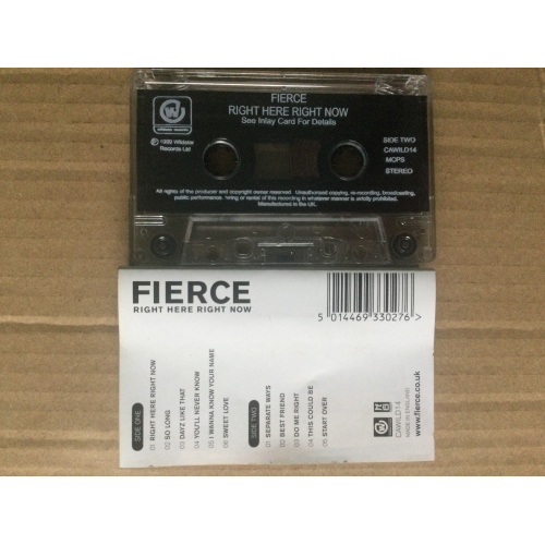 Fierce - Right Here Right Now - Tape - Cassete