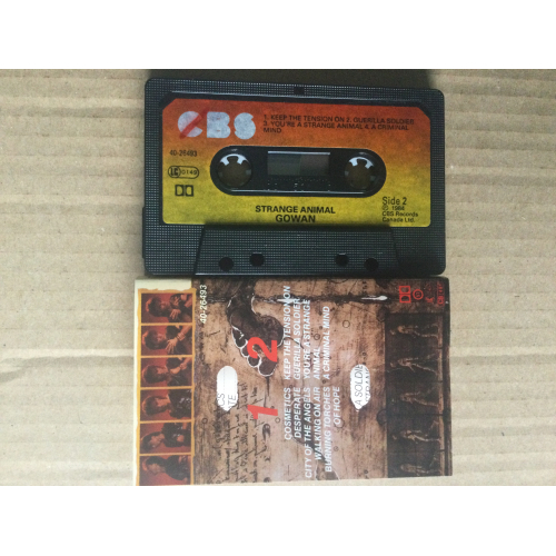 Gowan - Strange Animal - Tape - Cassete