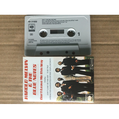 Harold Melvin And The Blue Notes - Don't Leave Me This Way - Tape - Cassete