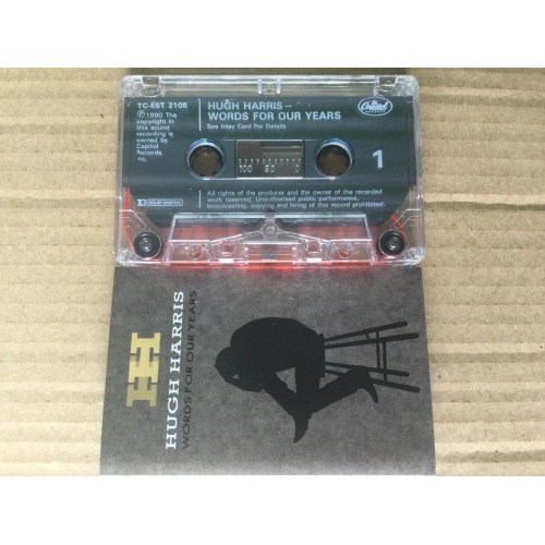 Hugh Harris - Words For Our Years - Tape - Cassete