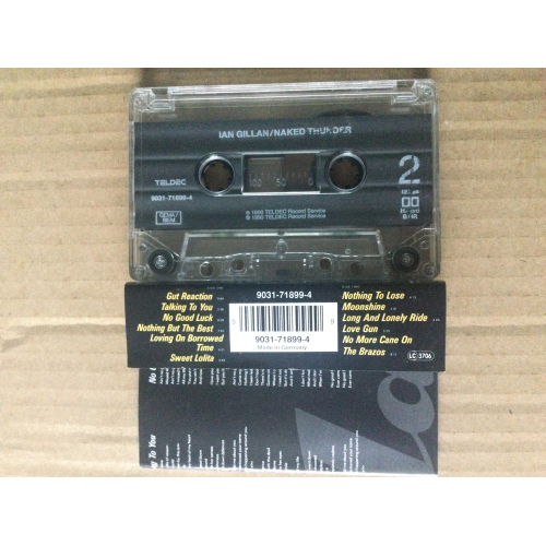 Ian Gillan - Naked Thunder - Tape - Cassete