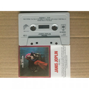Janis Joplin - Pearl - Tape - Cassete