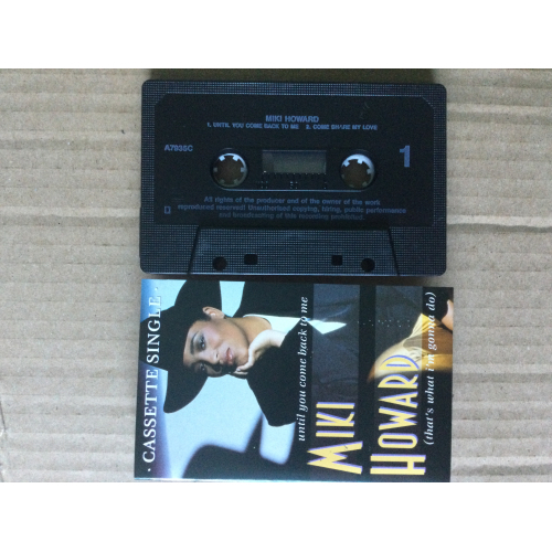 Miki Howard - Until You Come Back To Me (That's What I'm Gonna Do) - Tape - Cassete