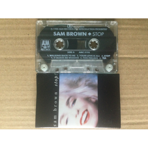 Sam Brown - Stop! - Tape - Cassete