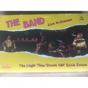The Band - The Night They Drove Old Dixie Down - The Band Live Concert - Tape - Cassete