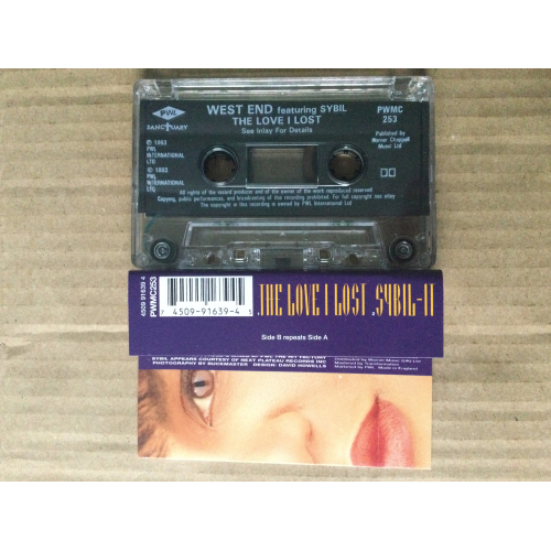 West End feat: Sybil - The Love I Lost - Tape - Cassete