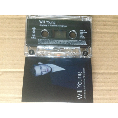 Will Young - Anything Is Possible / Evergreen - Tape - Cassete