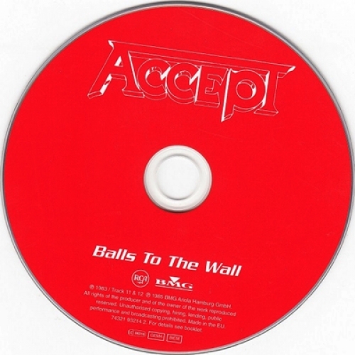 ACCEPT - Balls To The Wall - CD - Album