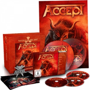 ACCEPT - Blind Rage CD/BRD+DVD+2PIC.EP BOX - CD - Box Set