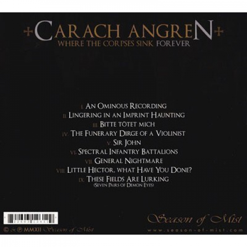 CARACH ANGREN - Where the Corpses Sink Forever - CD - Album