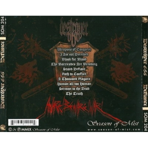 DESTROYER 666 - Defiance - CD - Album