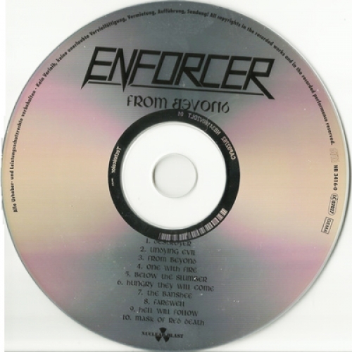 ENFORCER - From Beyond - CD - Album
