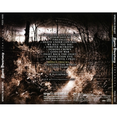 MYSTIC PROPHECY - Fireangel - CD - Album