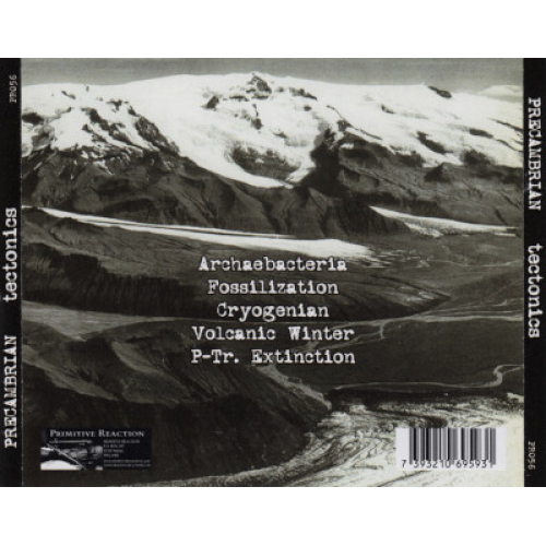 PRECAMBRIAN - Tectonics - CD - Album