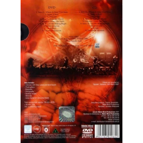 VITAL REMAINS - Evil - Death - Live - DVD - DVD + CD