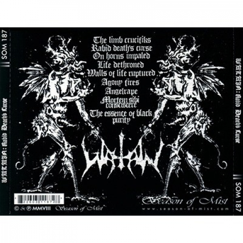 WATAIN - Rabid Death's Curse - CD - Album