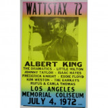 Albert King - Watt Stax 1972 - Concert Poster