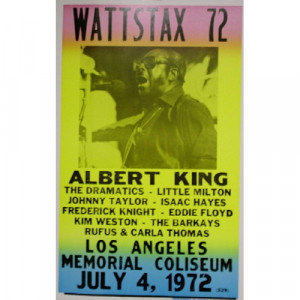 Albert King - Watt Stax 1972 - Concert Poster - Books & Others - Poster