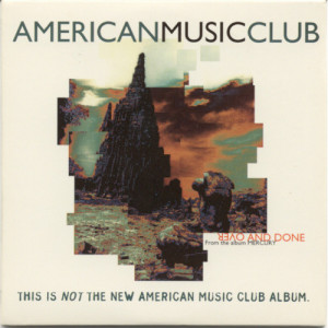 American Music Club - Over And Done - CD - CD - Album
