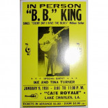 B.B. King - Café Royal 1956 - Concert Poster