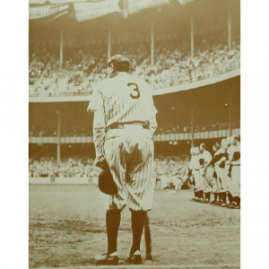 Babe Ruth - Babe's Farewell - Sepia Print - Books & Others - Others