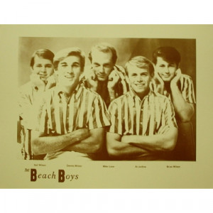 Beach Boys - Group Shot - Sepia Print - Books & Others - Others